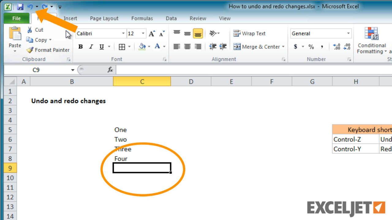 excel-tutorial-how-to-undo-and-redo-changes-in-excel